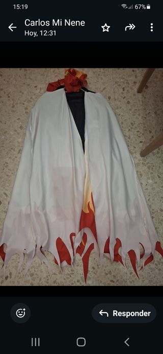 Disfraz Rengoku Kimetsu no Yaiba