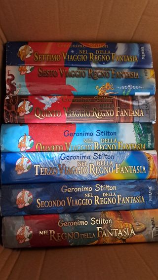 Collana 7 libri Geronimo Stilton