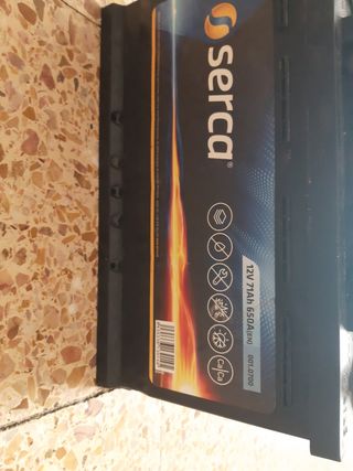 Batería Coche Serca 12V 71Ah 650A