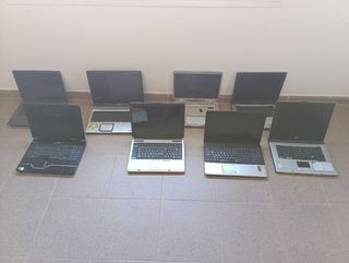 Lote de 8 portátiles