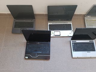 Lote de 8 portátiles