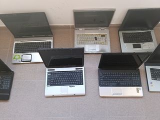 Lote de 8 portátiles