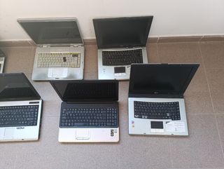 Lote de 8 portátiles