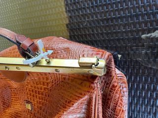 Bolso de viaje piel, tipo maletín médico