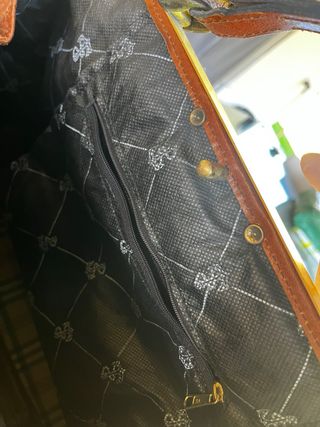 Bolso de viaje piel, tipo maletín médico