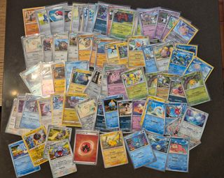 Lotto carte Pokémon Holo Reverse