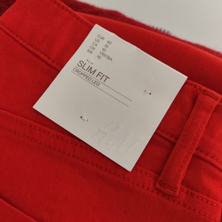 Pantalón nuevo H&M Rojo Talla L / 40