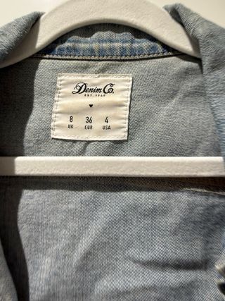 Chaqueta Vaquera Denim Co. Talla S