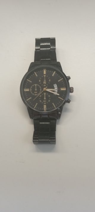 Reloj Negro Acero Inoxidable