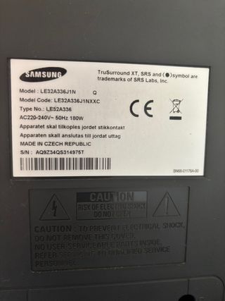 Televisor Samsung 32 TDT Incluido