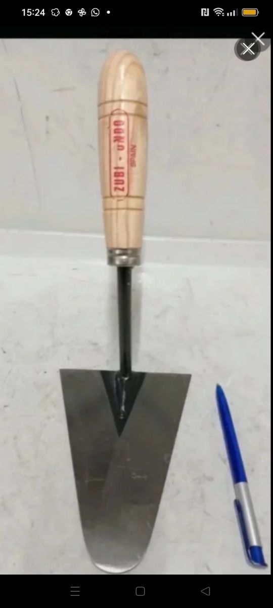 Paleta ZUBIONDO para albañilería