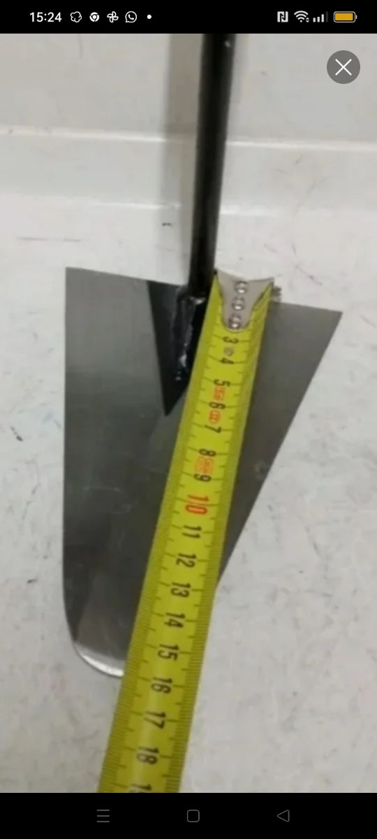 Paleta ZUBIONDO para albañilería