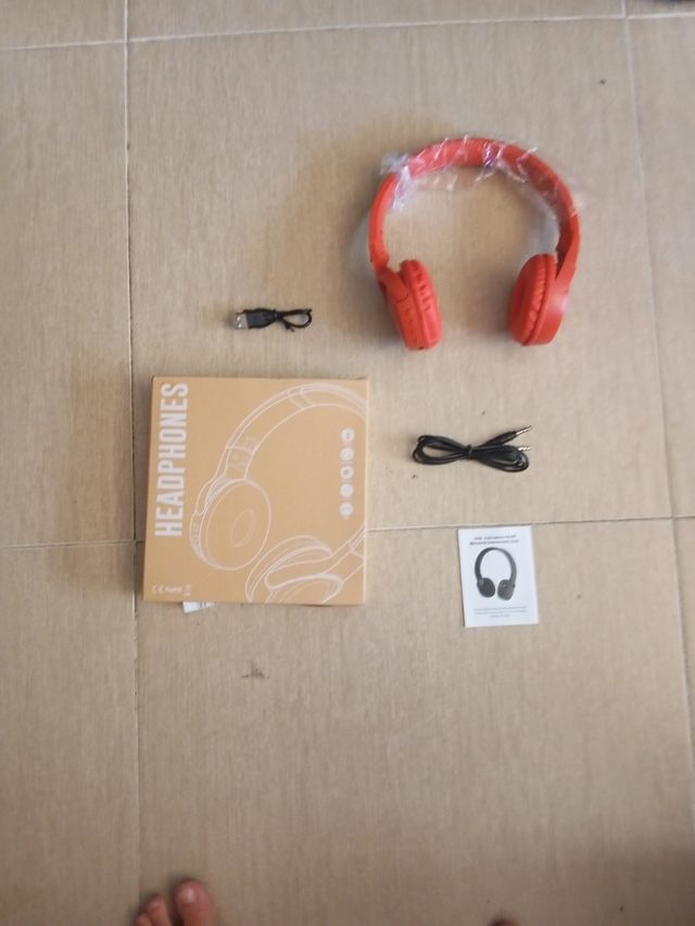 Auriculares Coca-Cola Rojo