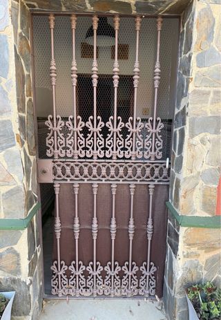 Cancela de hierro forjado 203 x 95