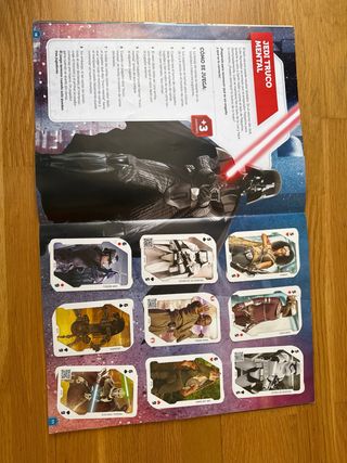 Álbum completado de Star Wars