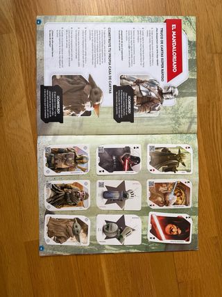 Álbum completado de Star Wars