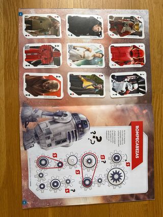 Álbum completado de Star Wars