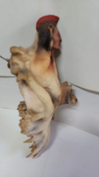 Figura Arte Indio Americano Lobo