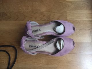 Sandalias Emma Rosas esparto