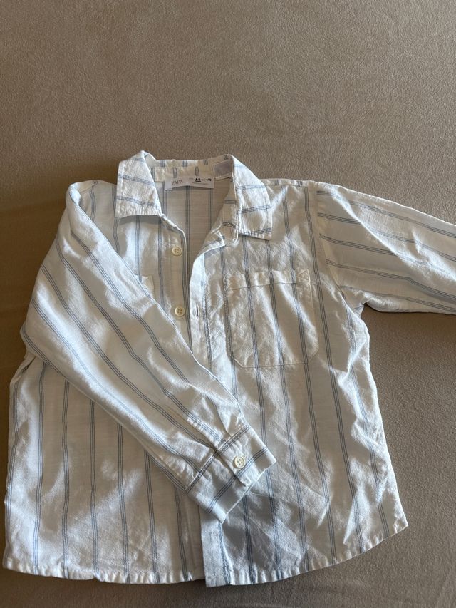 Camisa Zara niño rayas 4-5 años