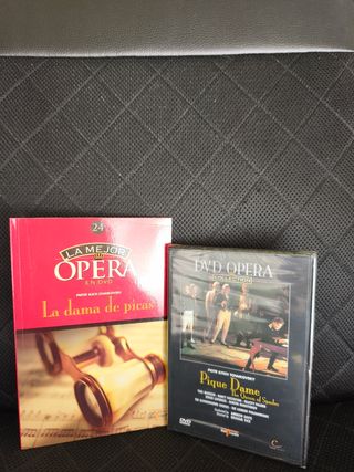 Libro y DVD La Dama de Picas Ópera