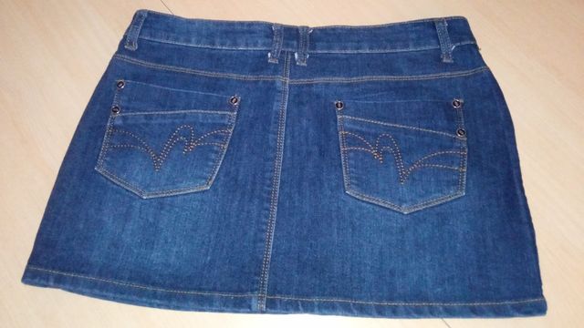 Falda vaquera azul