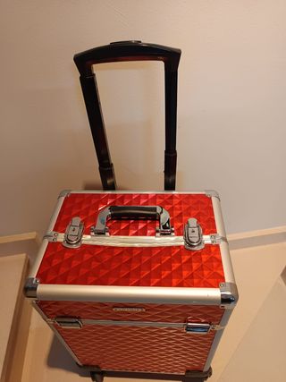 Maletín de carro SONGMICS rojo