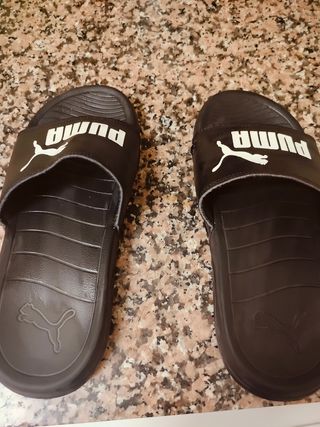 Chanclas Puma Negras Talla 37-38