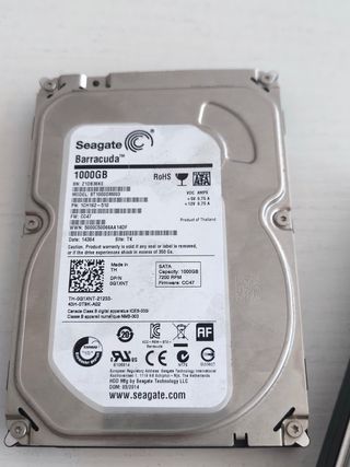 Disco Duro Seagate BarraCuda 1TB