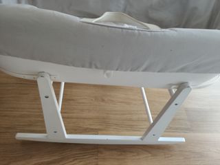 Moisés cuco minicuna balancín