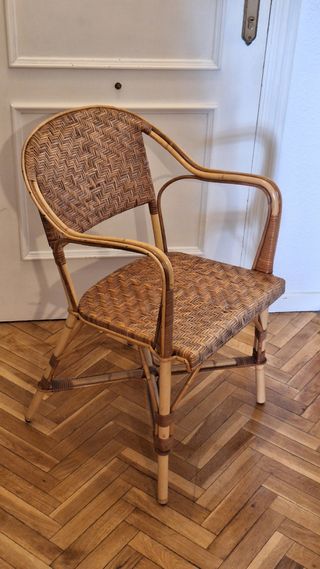 Silla de Rattan Natural