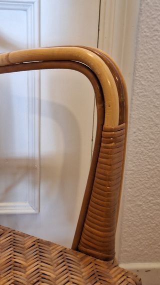 Silla de Rattan Natural