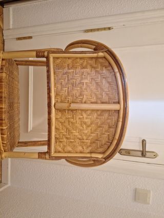Silla de Rattan Natural