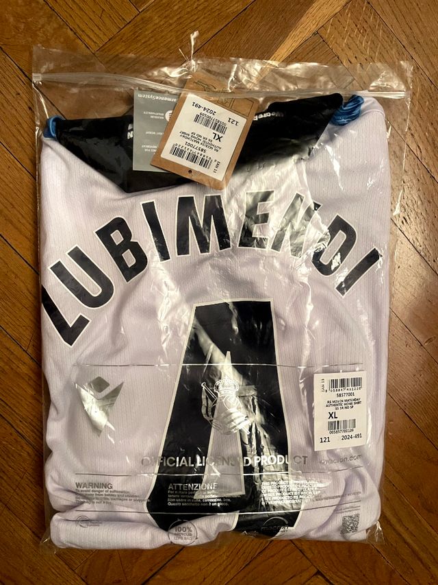 Camiseta Real Sociedad Zubimendi original