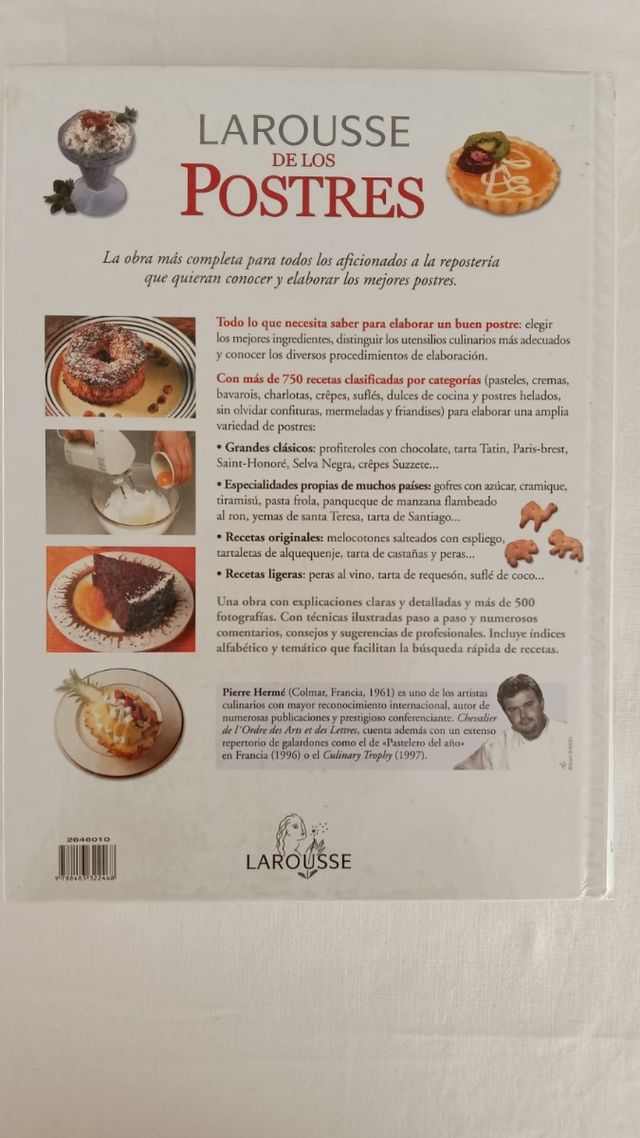 PIERRE HERMÉ Larousse de los Postres