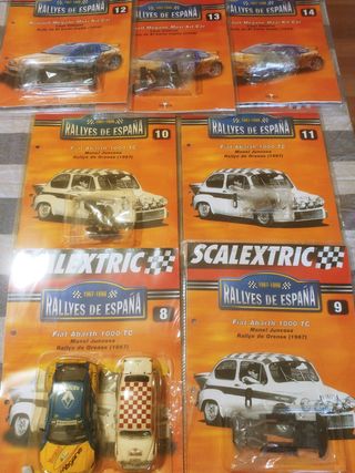 Scalextric Rallyes de España: Coches 2 y 3
