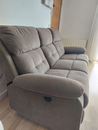 Sofá de 3 plazas motorizado eléctrico