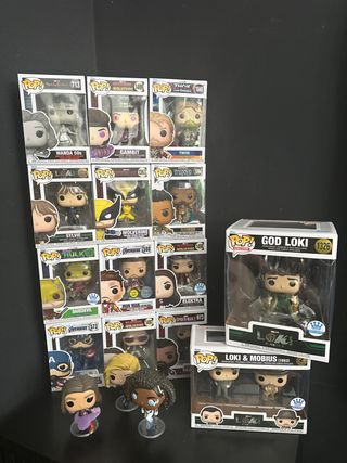 Funko Pops Marvel