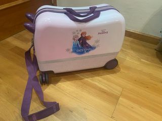Maleta Cabina Frozen Niña en buen estado.