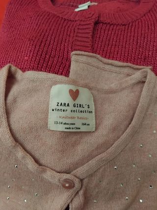 Set 3 magliette bambina Zara. E piazza italia