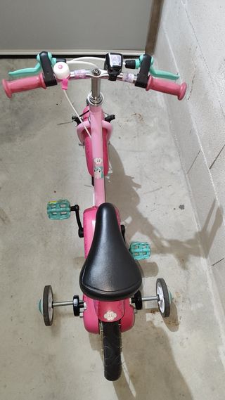 Bici niña de 2 a 5 años Decathlon con ruedines