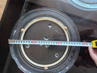 Platos Microondas 26 y 29 cm + Soporte