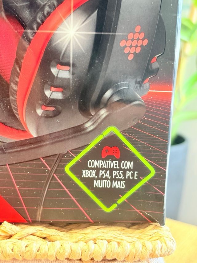 Auscultadores Gaming Intempo com Microfone