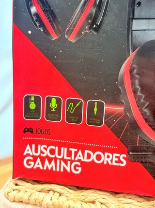 Auscultadores Gaming Intempo com Microfone