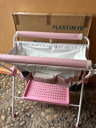 Bañera cambiador bebé