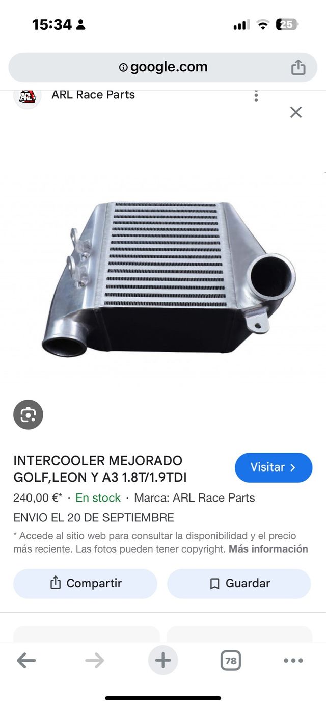 Intercooler Mejorado 1.8T/1.9TDI