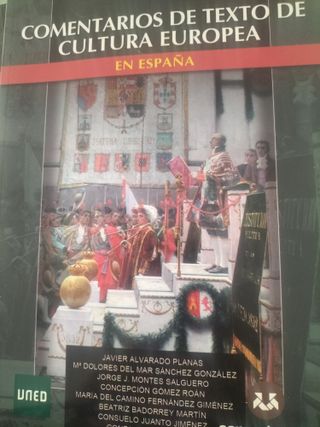 Comentarios De Texto De Cultura Europea En España