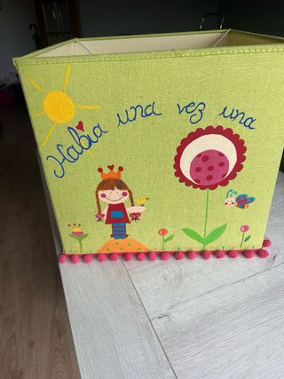 Pantalla Lámpara Infantil Tela Verde