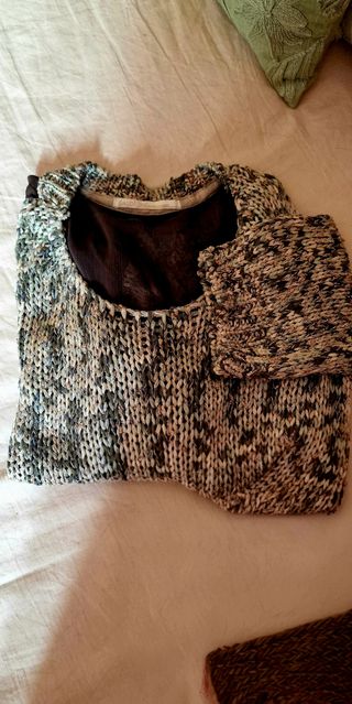 Maglioncino Gaudì in cotone camouflage