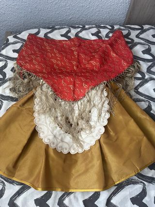Traje Baturra Niña,talla 2/4 años.